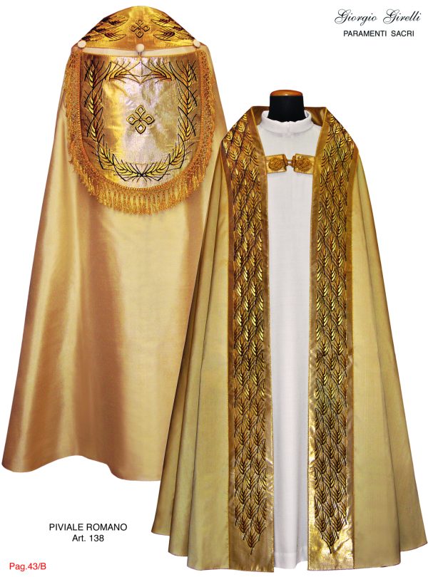 Piviale romano art. 138